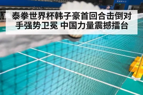 泰拳世界杯韩子豪首回合击倒对手强势卫冕 中国力量震撼擂台